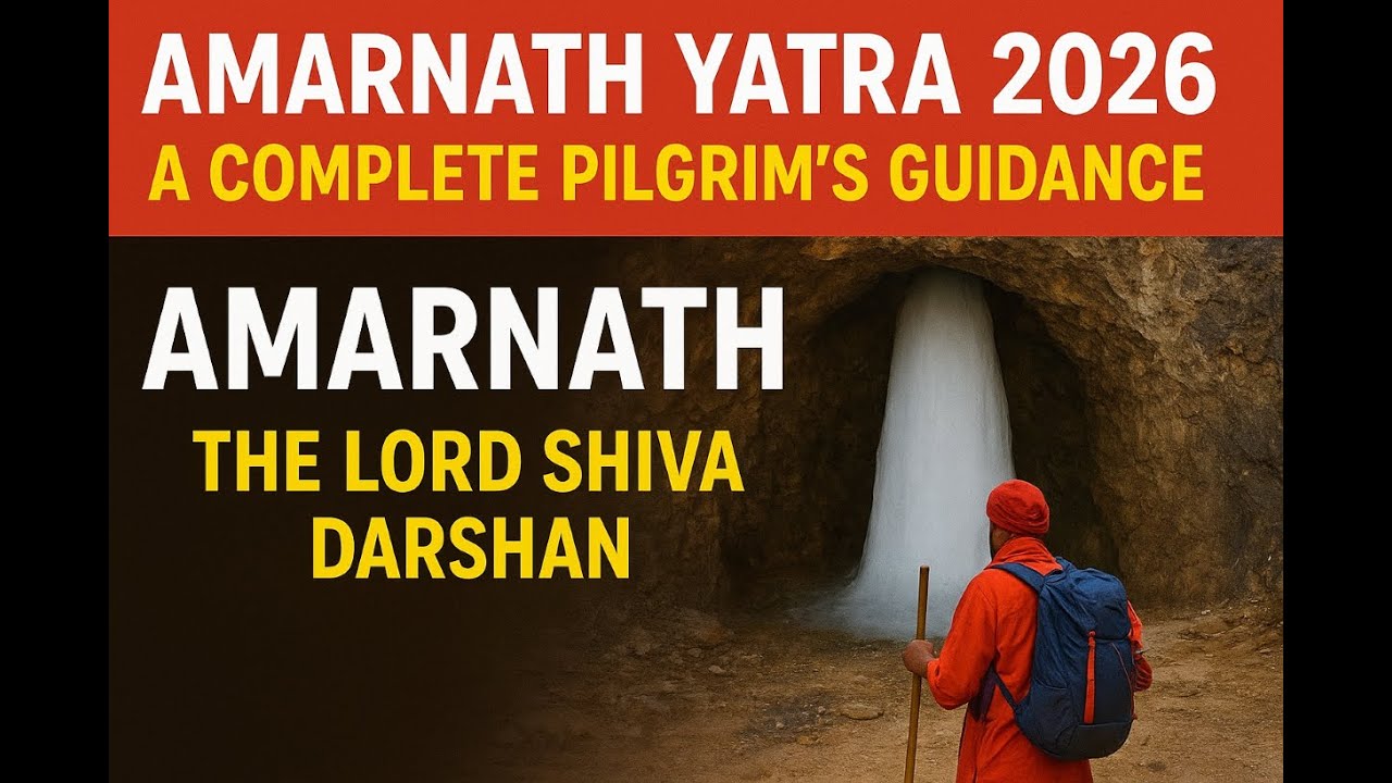🚩Amarnath Yatra 2026: A Complete Pilgrim’s Guidance I अमरनाथ-The Lord Shiva Darshan I Amarnath