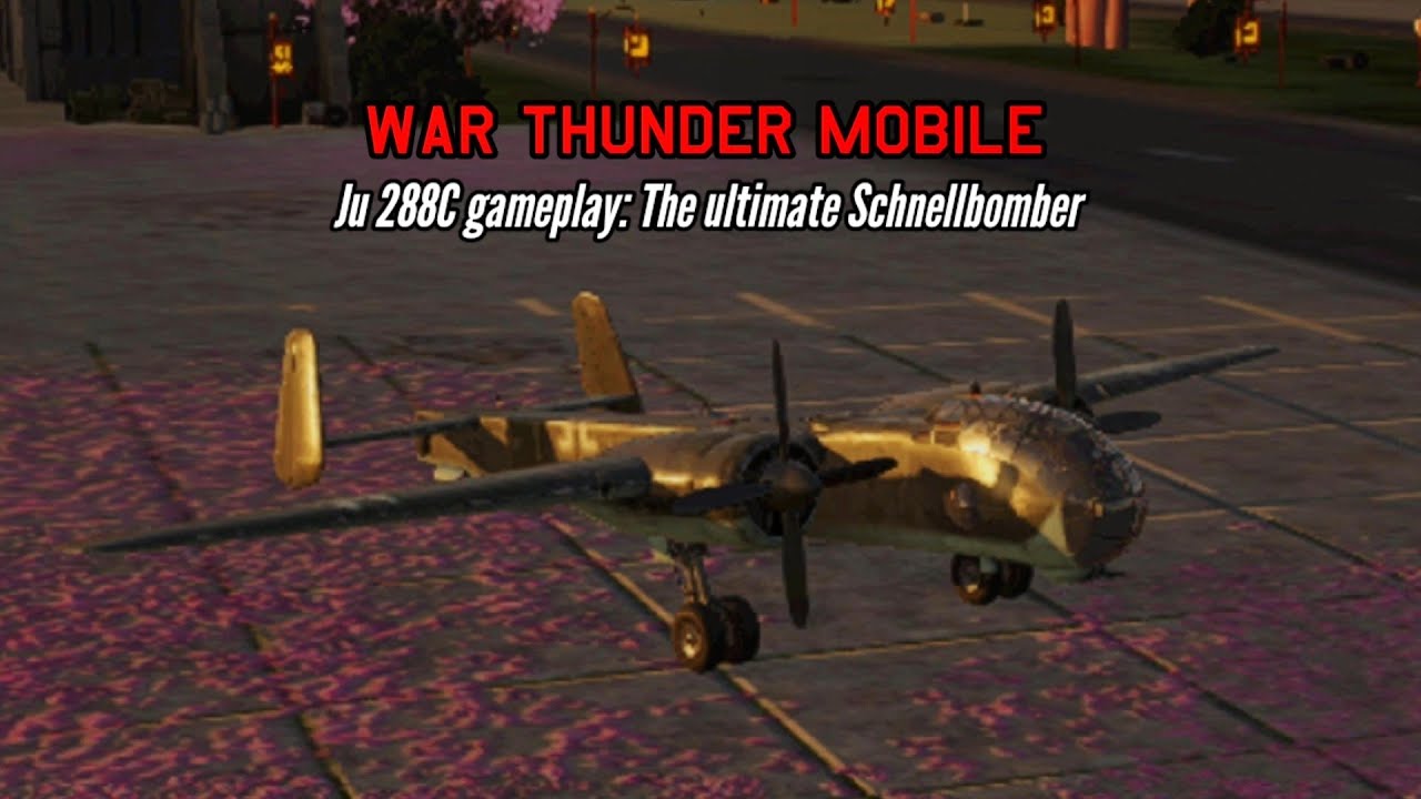 NEW! Ju 288-C gameplay: The ultimate Schnellbomber - War Thunder Mobile