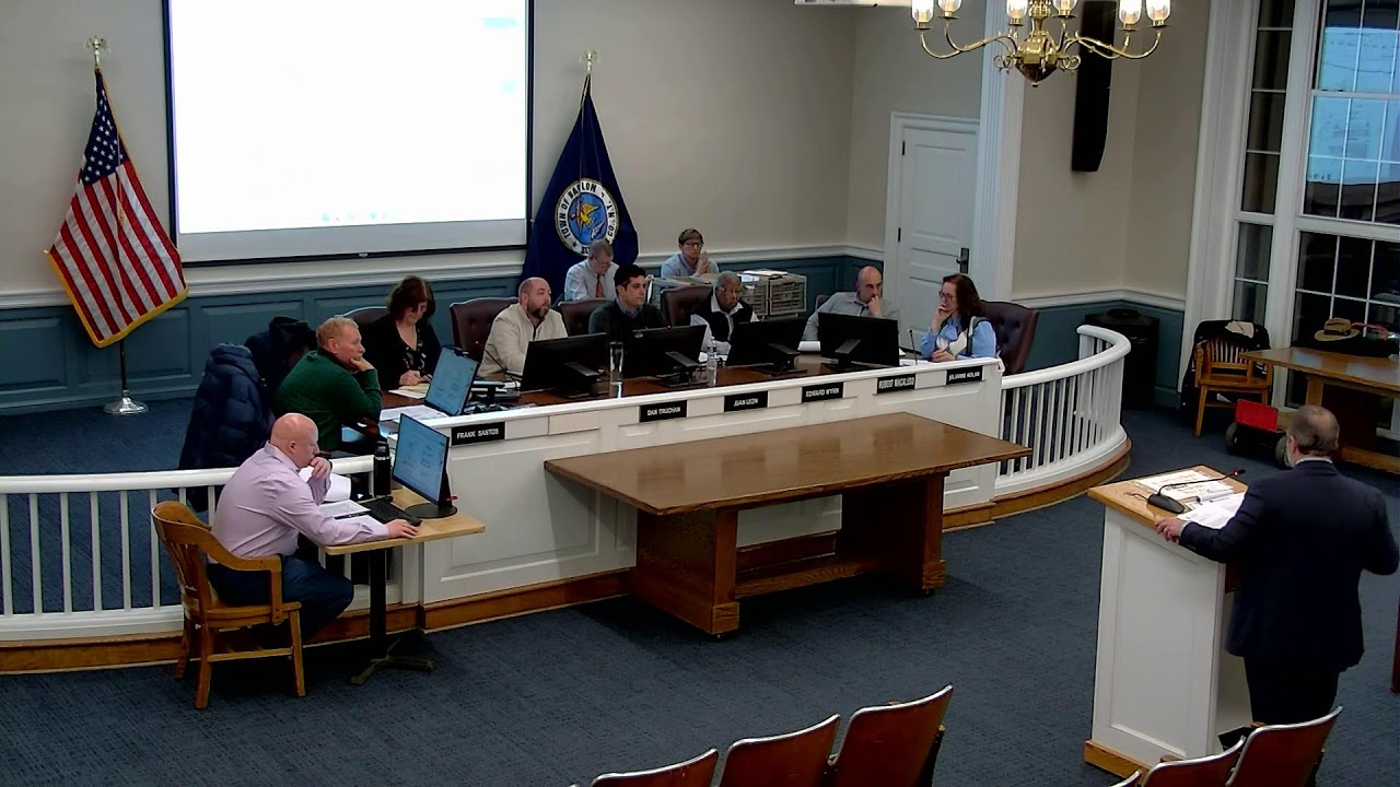 Planning Board Meeting - March 16, 2026