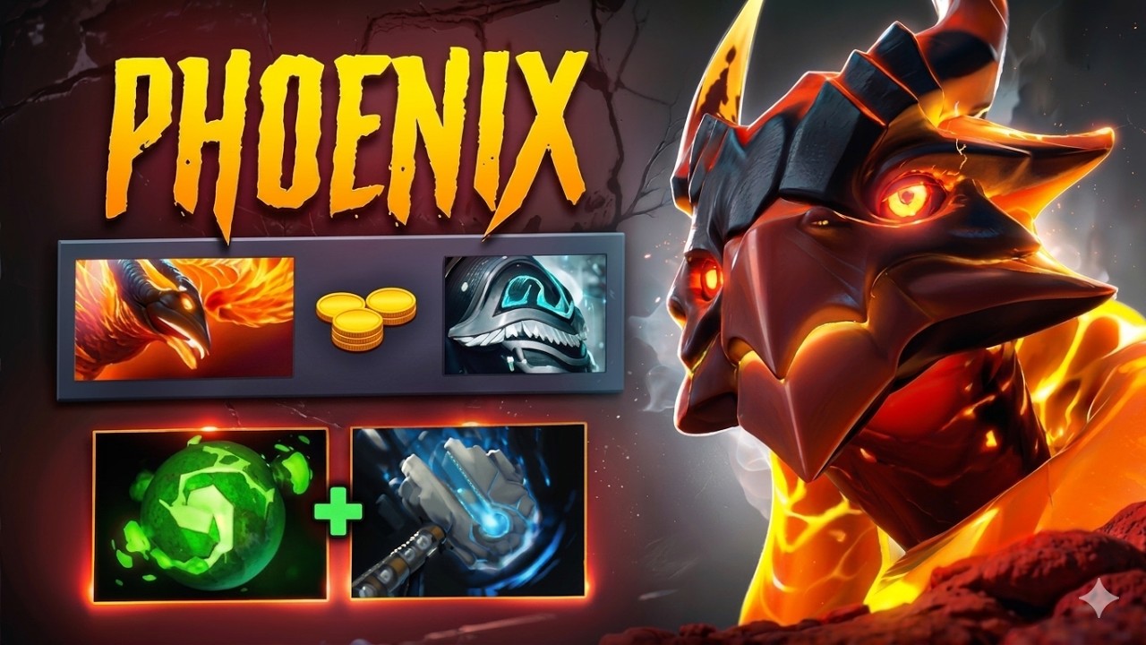 Valve Broke Phoenix in Patch 7.41c🔥🔥🔥25 Kills + Rampage | Dota 2 Gameplay