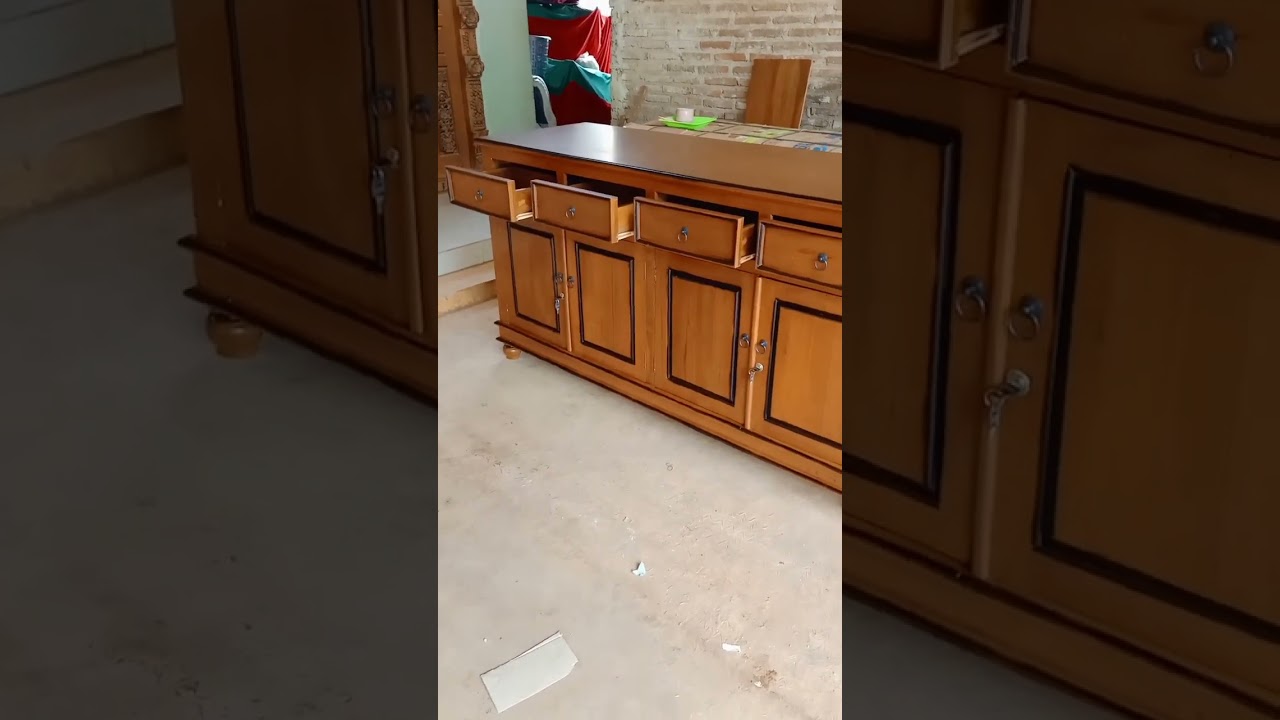 bufet jati minimalis..