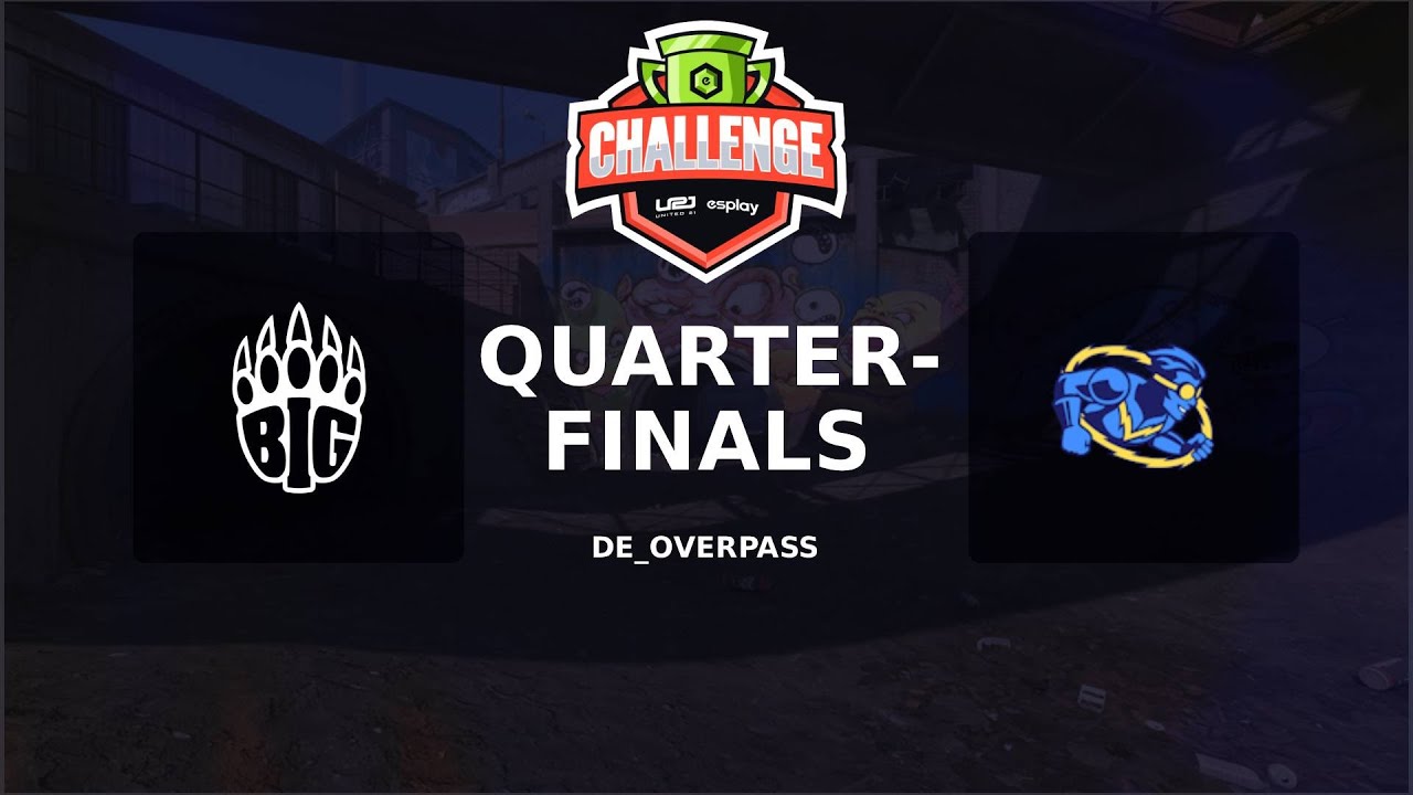 United21 ESplay Challenge #1 | Quarter-Finals | BIG vs. Johnny Speed | Map 2  | de_overpass
