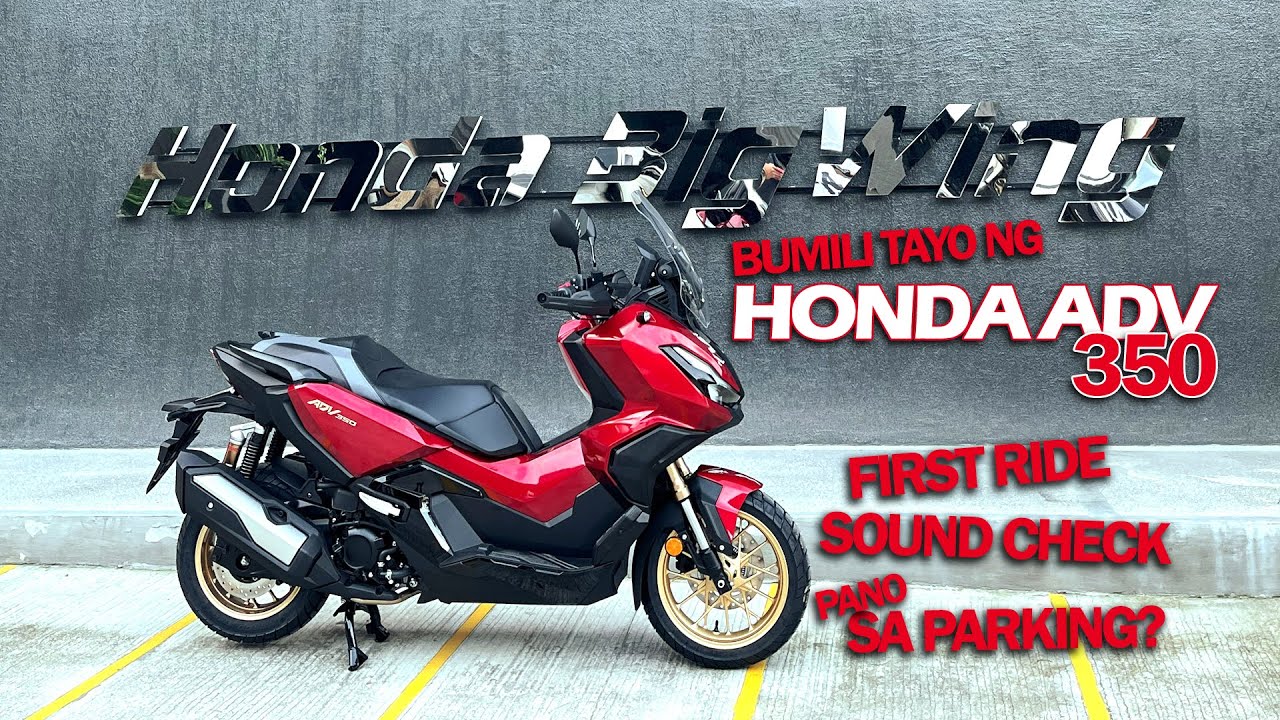 HONDA ADV 350 | Первая поездка | Краткий обзор | Проверка звука | Парковка #HondaADV350 #Tracero