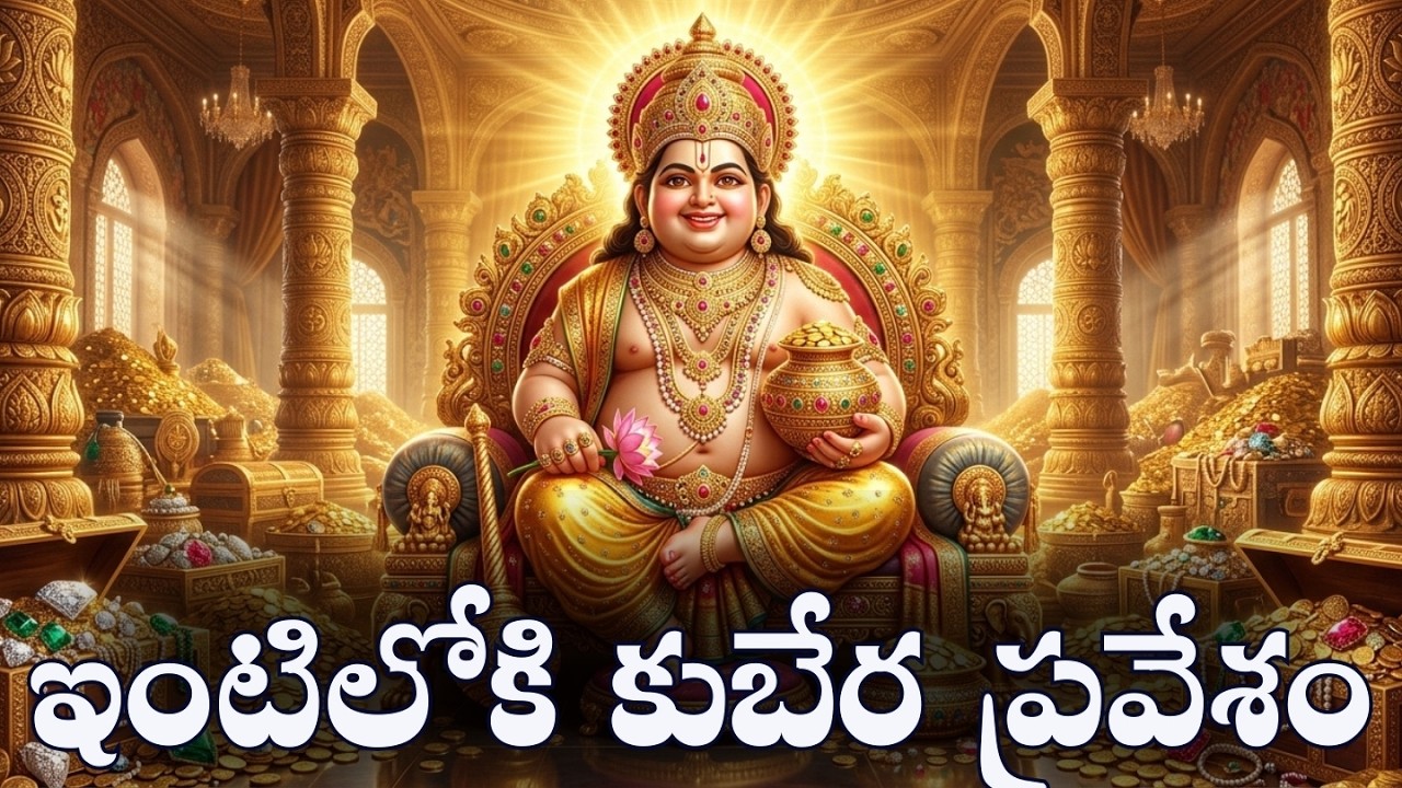 Play This Kubera Ashta Lakshmi Mantra Once 🔔 Sudden Wealth,Luck& Prosperity Will Flow Into Your Life