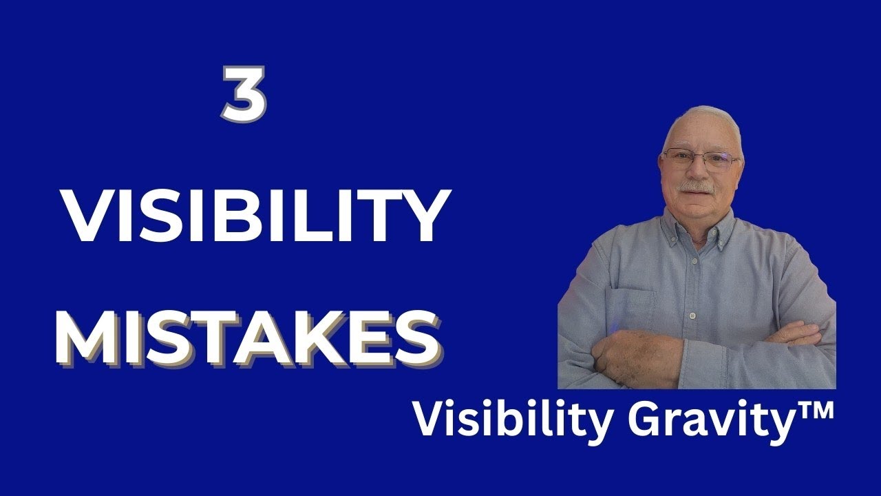 The 3 Visibility Mistakes That Crush Promotability And How to Fix Them