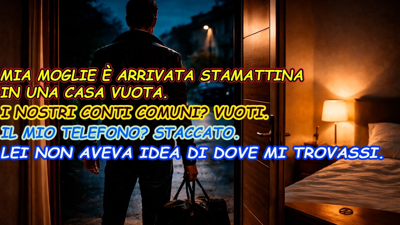 Mia Moglie Mi Ha Tradito Durante Una Riunione Di Ex Studenti E Io Sono Scomparso Senza Lasciare.