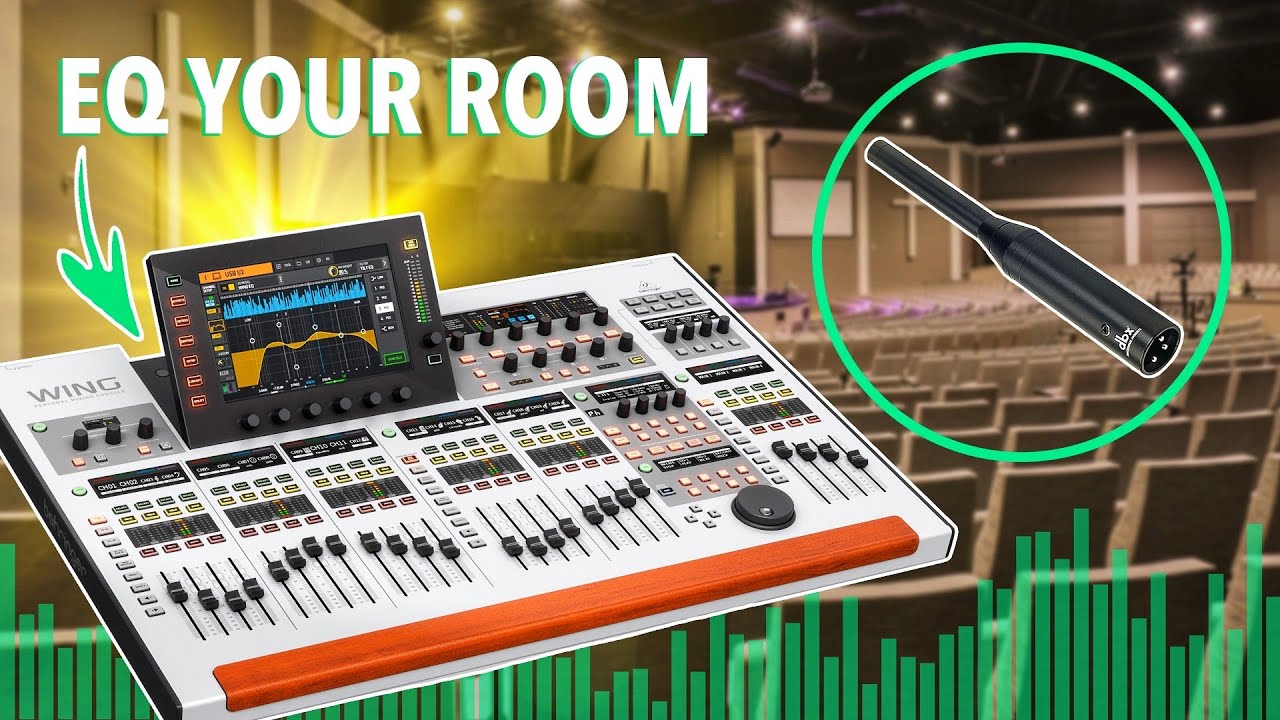 Как эквализировать комнату на Behringer Wing | с помощью осциллятора