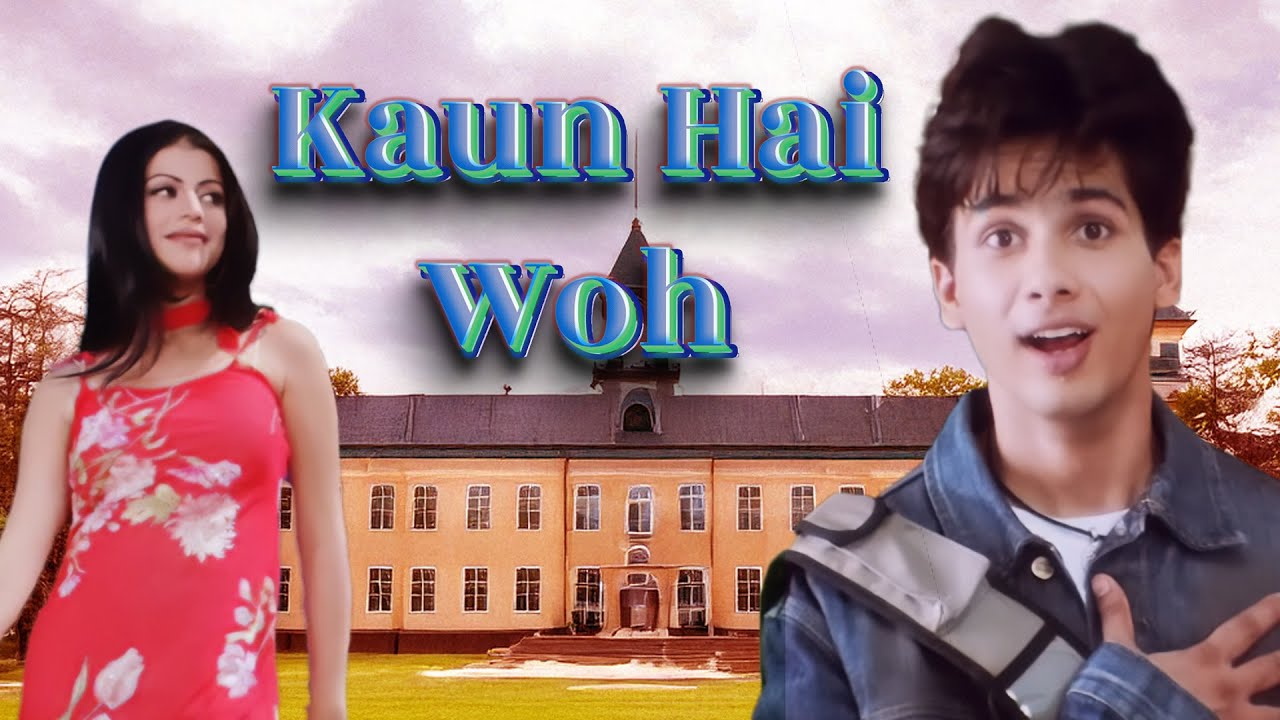 Kaun Hai Woh - Ishq Vishk | Shahid Kapoor & Shehnaz | Alisha Chinai, Udit Narayan | Romantic Song