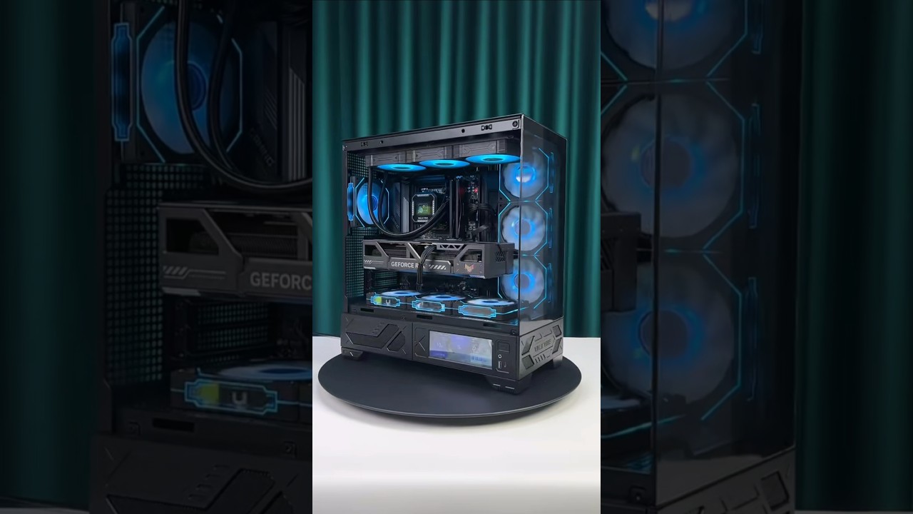 Fast & Future-Ready Gaming Pc build🔥Ryzen 7 9800X 3D & RTX 5080😱 #pcbuild ASMR #shorts