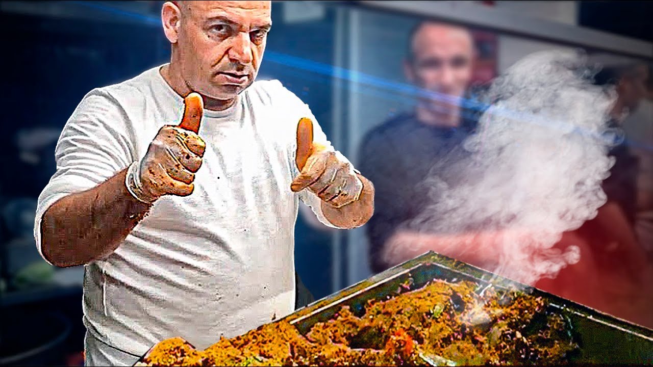 CRAZY Chef ALI USTA. Why is this cook not in Prison? ASMR TURKEY Street Food.