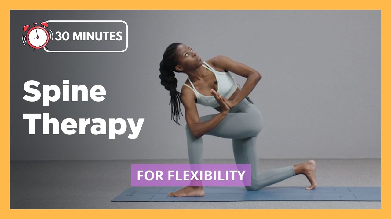 30 Min Deep Stretch and Flexible Yoga for Spine Therapy | Daily Yoga App