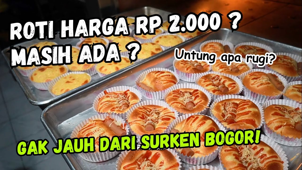 Masih Ada Roti Harga Rp 2000 ? Viral di Suryakencana Bogor!