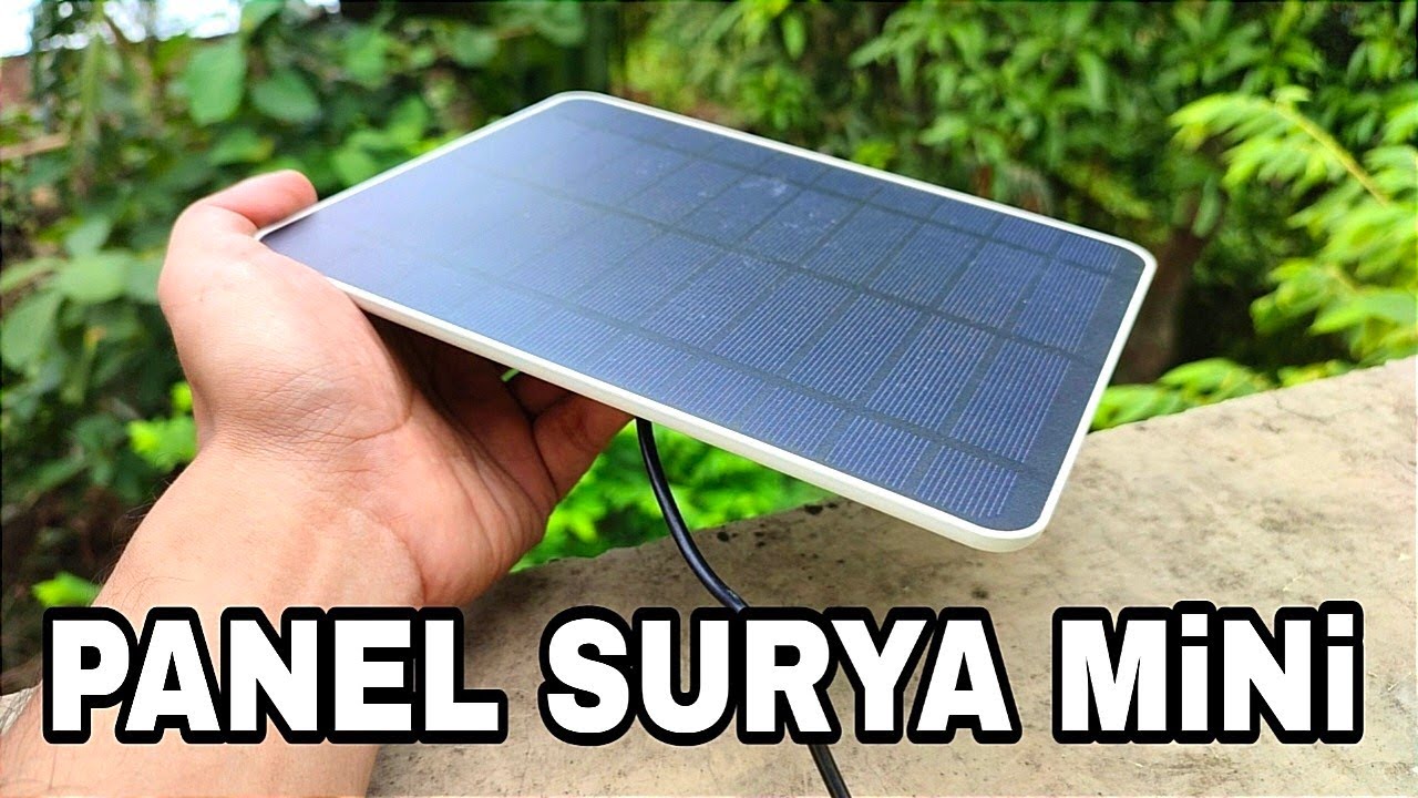 UNBOXING Panel SURYA mini imut imut 50ribuan test pakai Watt Meter