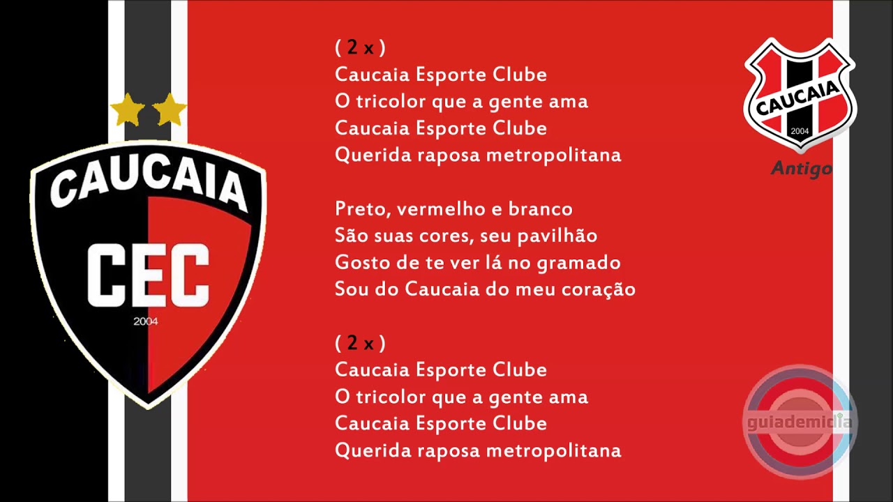 Hino do Caucaia Esporte Clube ( CE )
