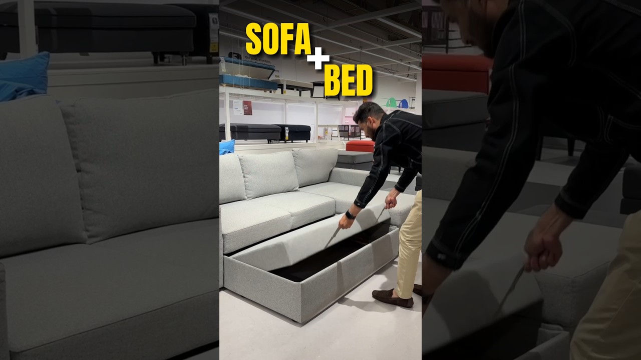 Sofa bed l Sofa design l Sofa bed buying guide l Sofa cum bed idea l Space saving furniture