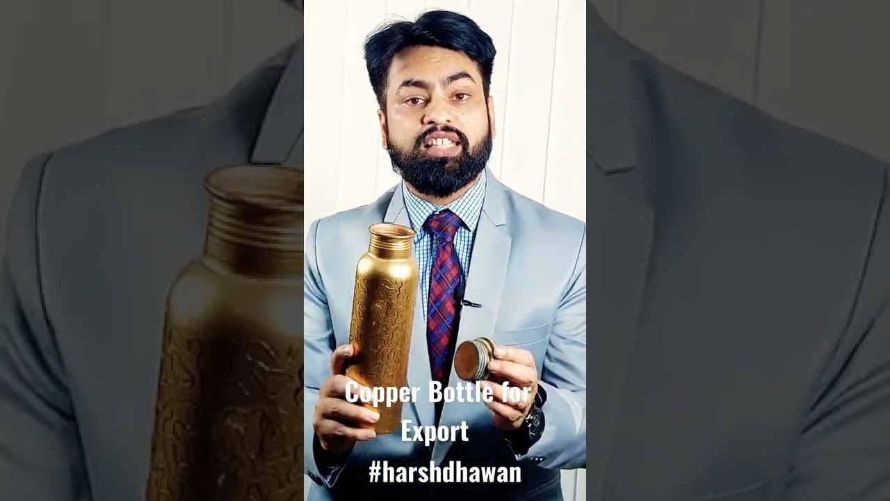 Copper Bottle for Export | Profit in Copper Bottle | Export Copper Bottle from India by Harsh Dhawan