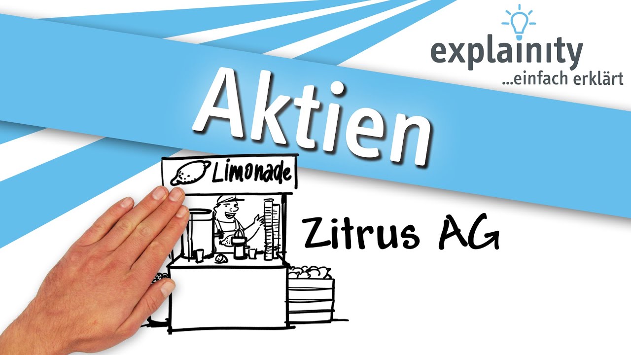 Aktien einfach erklärt (explainity® Erklärvideo)