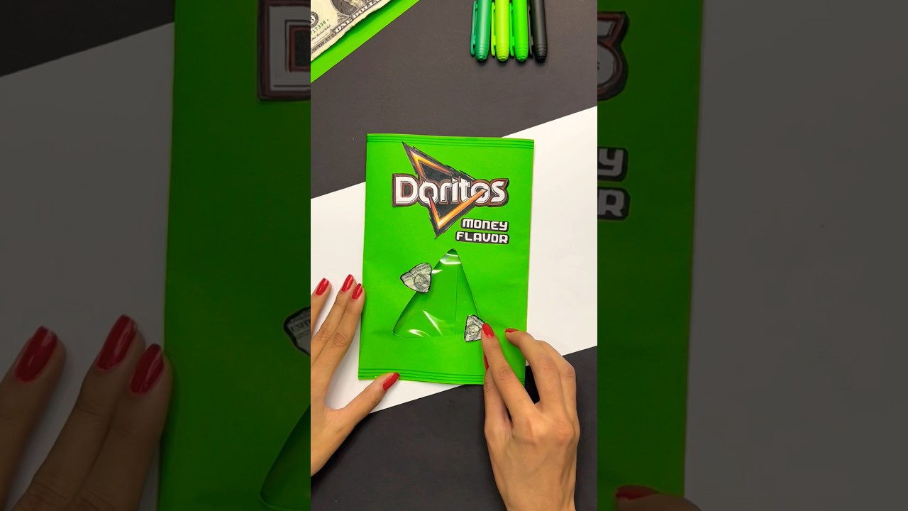 DIY Money Gift Idea 💵😍 #shorts #craft #diy #tutorial #creative #crafts #art #artist #gift ￼