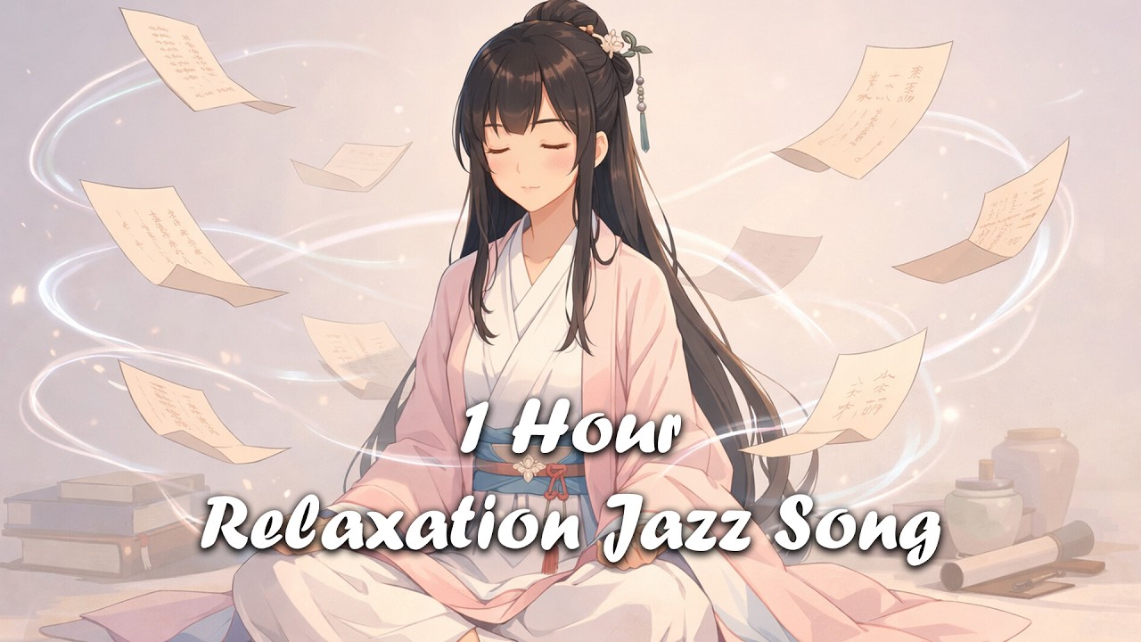 1 Hour Zen Jazz 🕊️ Calm Mind & Deep Focus
