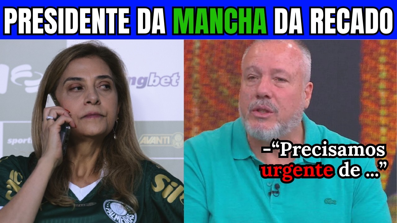 PRESIDENTE DA MANCHA VERDE RASGA O VERBO