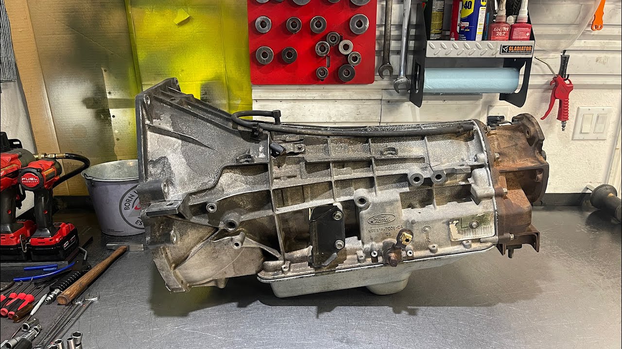 Ford 4R100 Tear Down and Inspection - Burnt Torque Converter