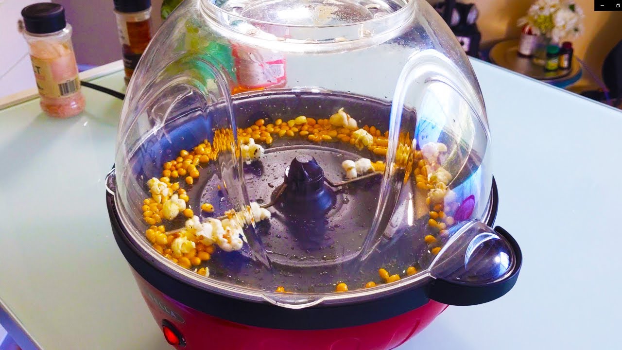 How to make FRESH POPCORN in Stir Stick Popcorn Maker from Bella