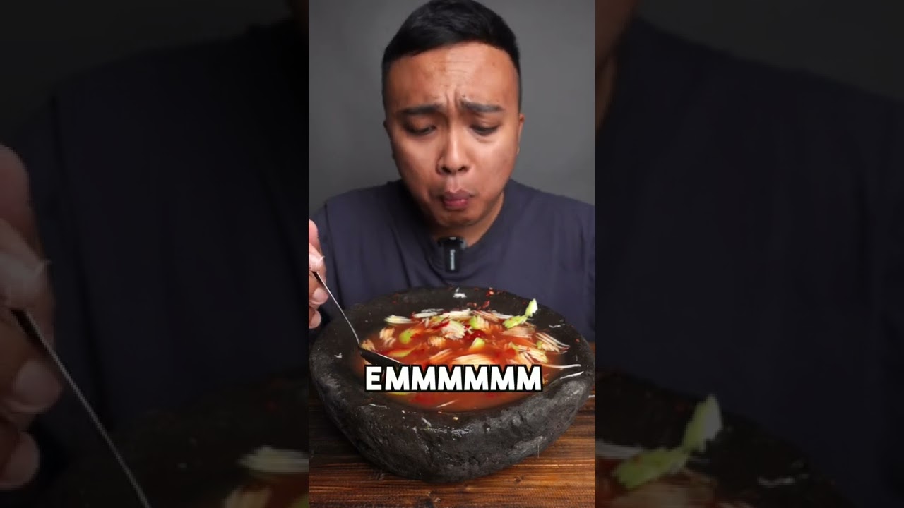 Rujak kuah pindang mangga muda puedesss