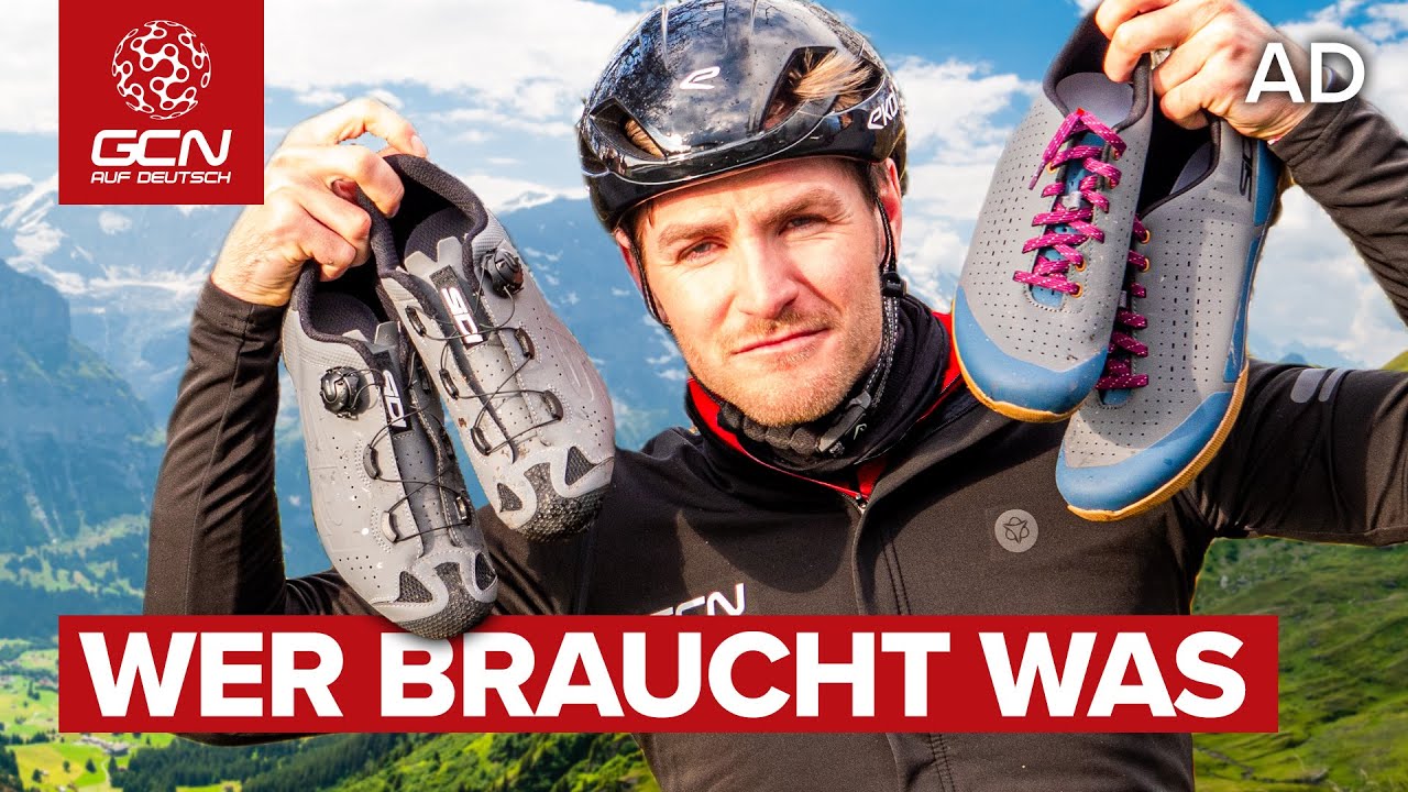 Sind Gravelschuhe besser als Rennradschuhe?