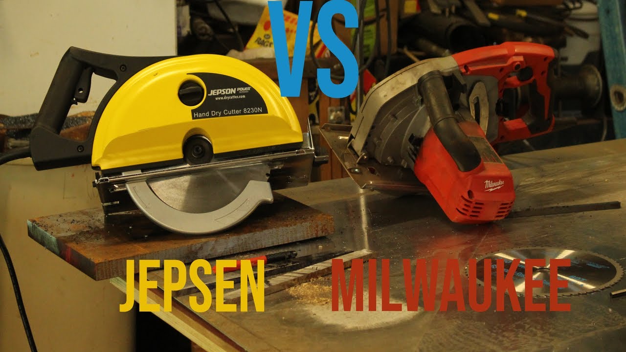Jepsen VS Milwaukee metal saw shootout