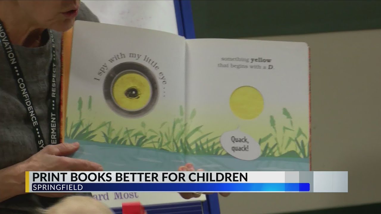 Why books are better than screen time for child development