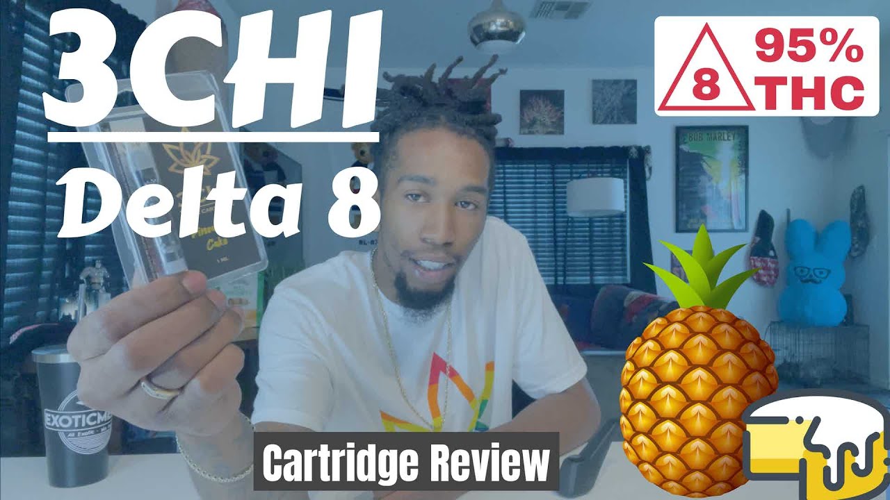 Delta 8 3CHI Pineapple Cake Cartridge: Review