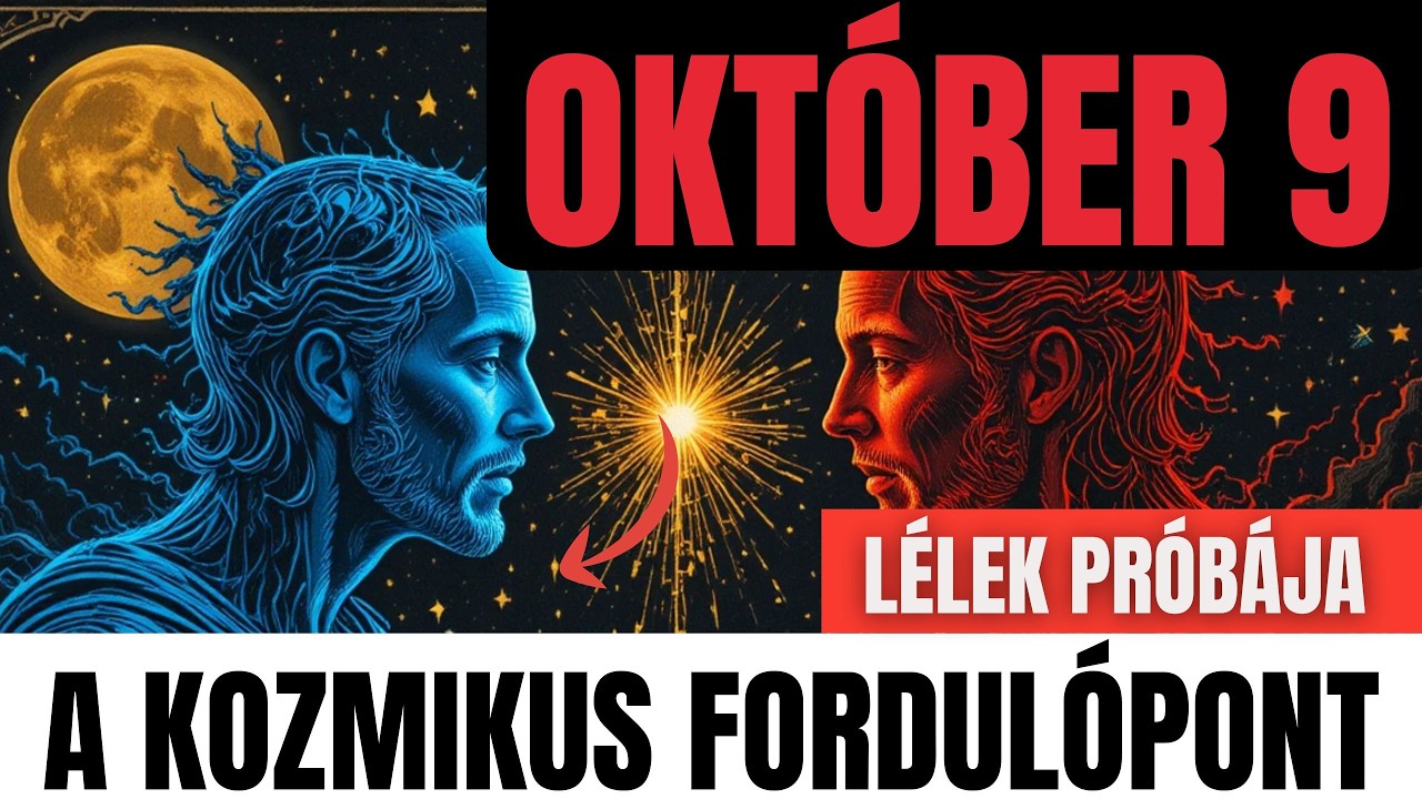 Okt&oacute;ber 9 &ndash; A Kozmikus Fordul&oacute;pont, Amire a Lelked V&aacute;rt