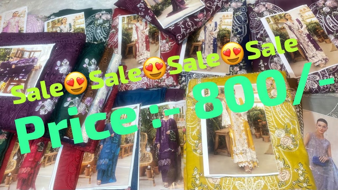 Cotton Dress Sale 😍 price -: 800/- Shipping Extra 