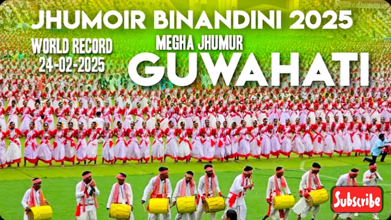 ❤️Jhumur world records 2025 in guwhati❤️