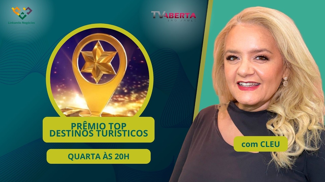 PRÊMIO TOP DESTINOS TURÍSTICOS 2026 : onde turismo, educação e meio ambiente se encontram EM SP