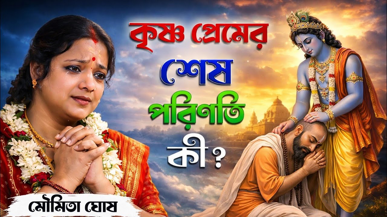 🙏কৃষ্ণ প্রেমের শেষ পরিণতি কী? [শুনুন মমিতা ঘোষ কীর্তন  2026] moumita ghosh new kirtan 2026 ।🙏