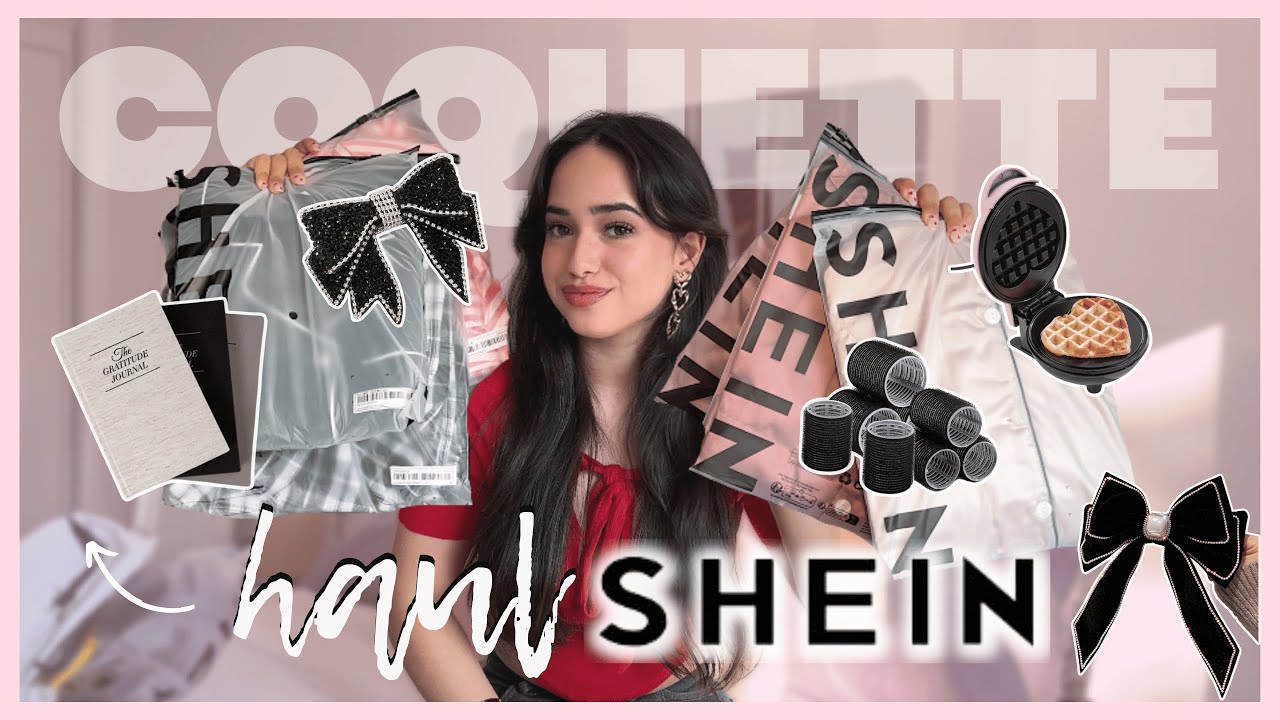 Lo que necesitas para ser COQUETTE 🎀SHEIN HAUL🎀 | Lazos, belleza y más...