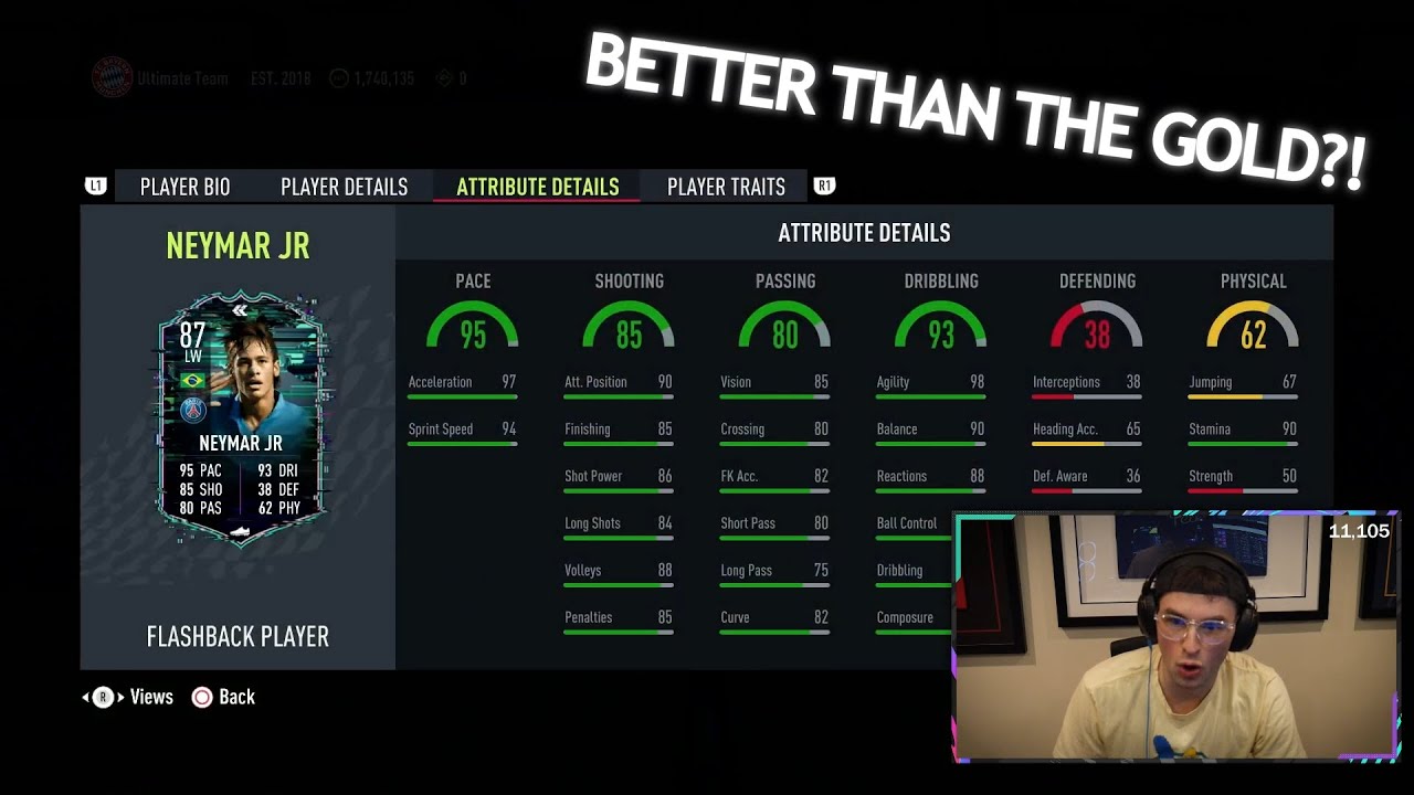 Nick reacts to Flashback Neymar SBC