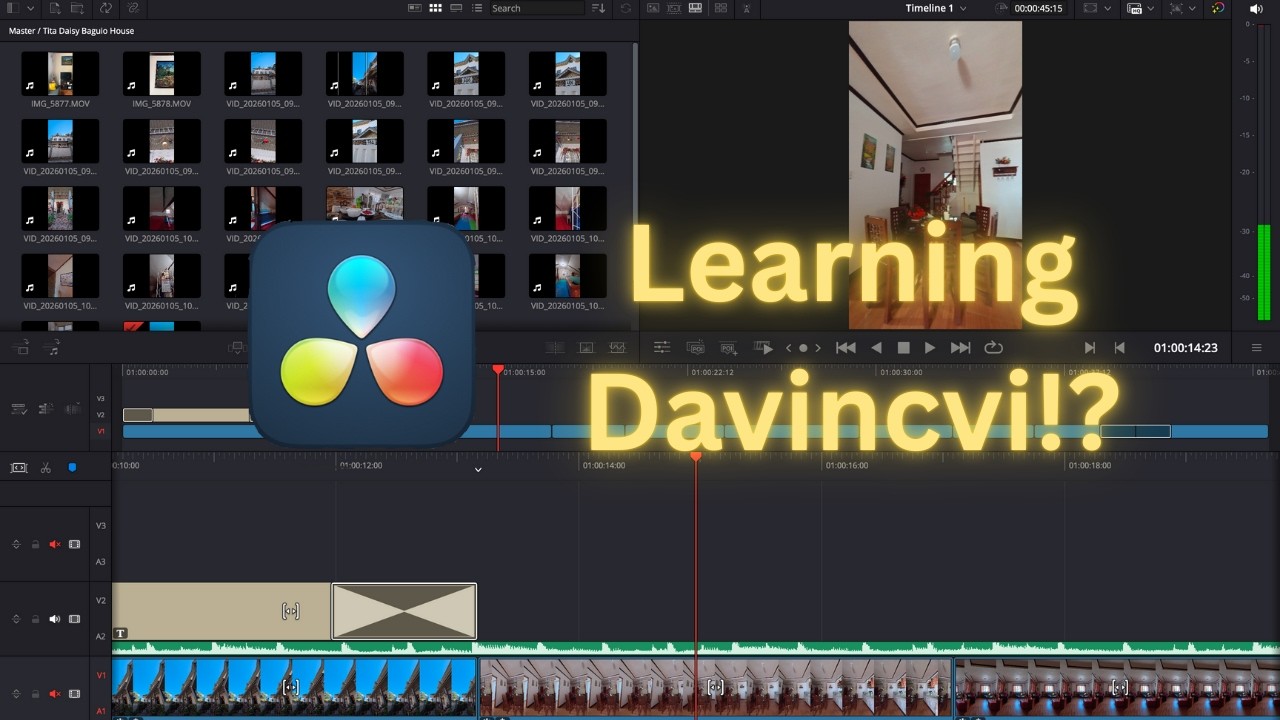 Davinci Resolve for Beginners - Learning Editing Together