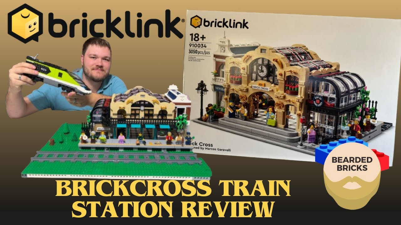 BrickCross Station has Arrived! Bricklink Designer Set Reviewed