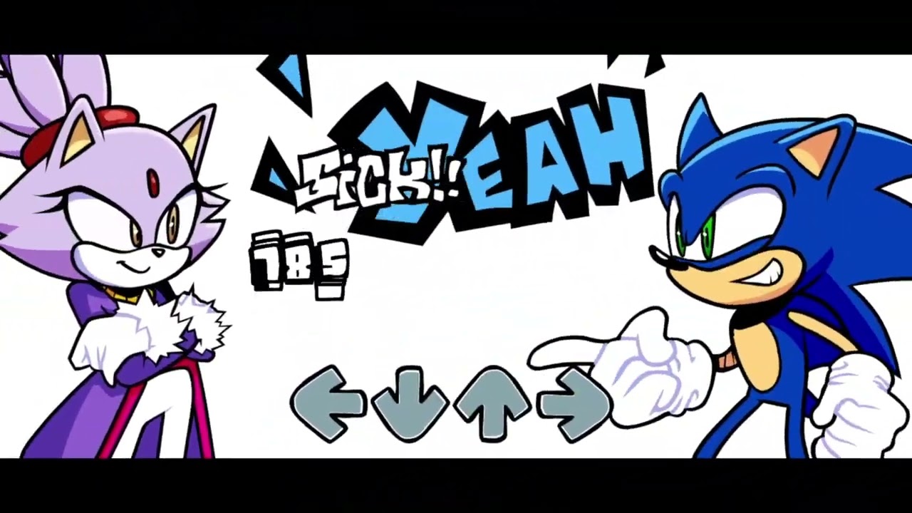 FNF' Sonic Rush (Sonic Vs Blaze) - Rush