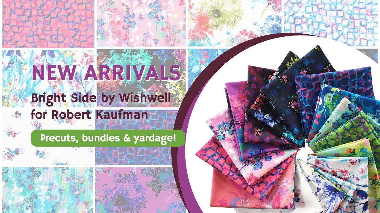 SO PRETTY! New DIGITAL Print Quilting Fabric from Robert Kaufman ...