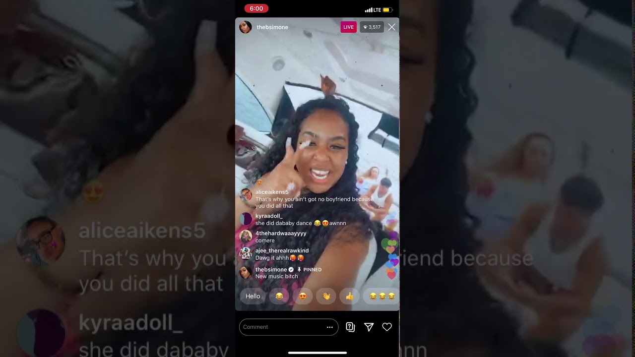 B. SIMONE LIVE IN MIAMI *SNEAK PEEK TO NEW SONG* [FULL VERSION] 🔥💰