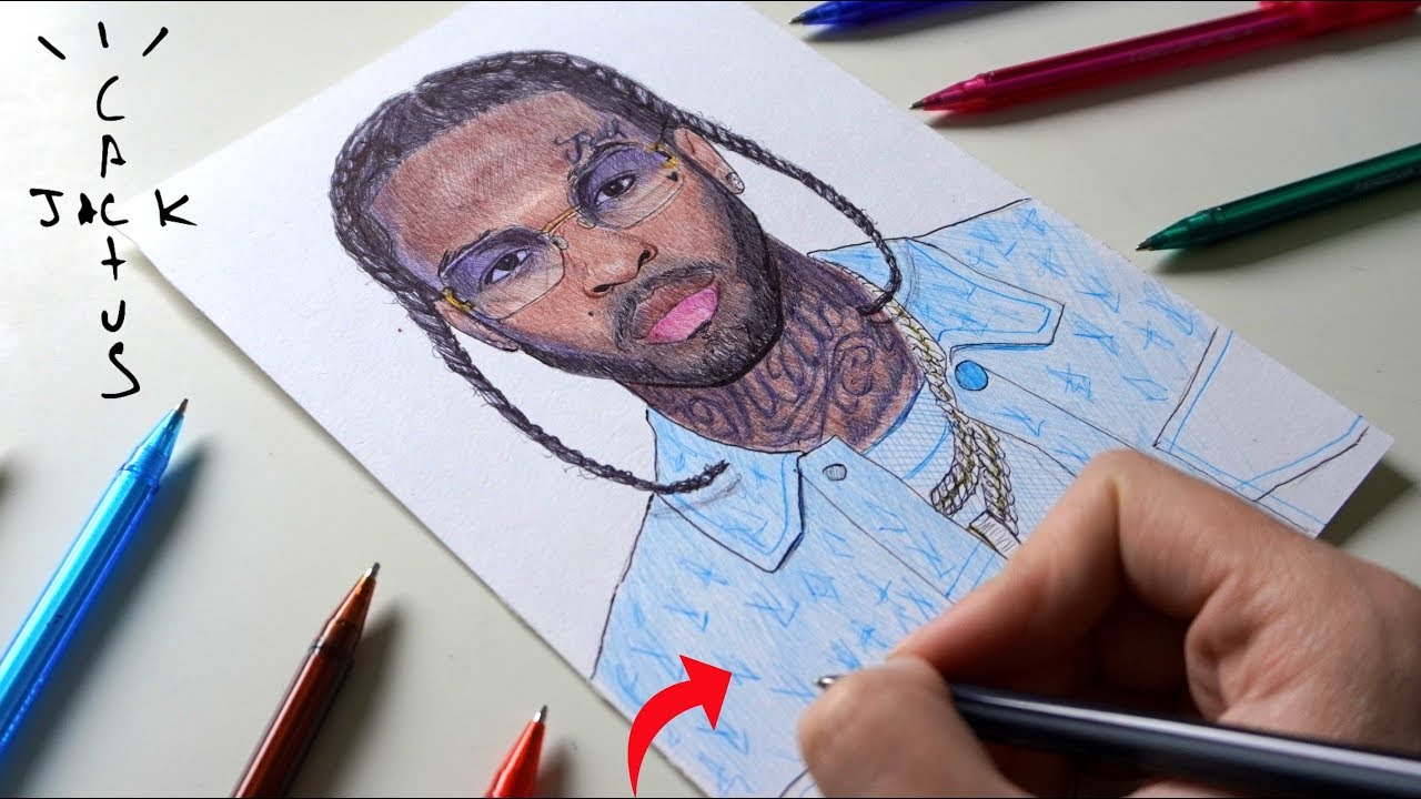 POP SMOKE Tribute Drawing RIP 🙏