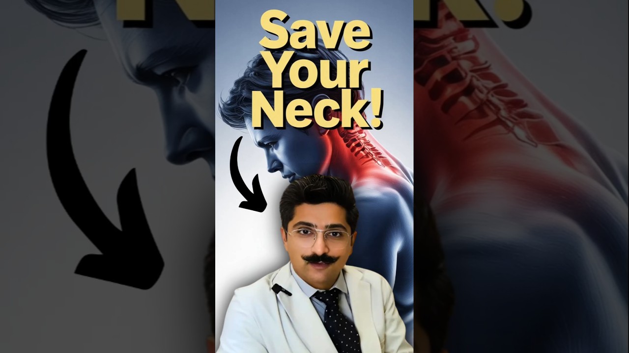 Stop DESTROYING Your Neck With Your Phone | Text Neck Syndrome | Dr. Aditya Sai
