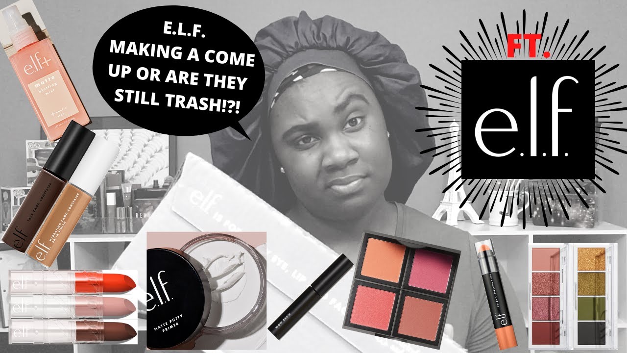 E.L.F. BETTER QUIT PLAYING! NEW Full Face Using Affordable Makeup | UNBOXING MAKEUP Haul | Jay Ross