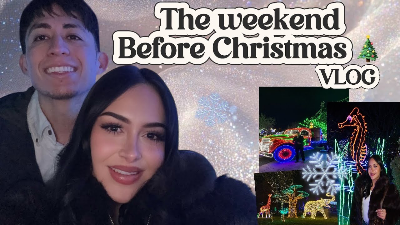 POV: IT'S THE WEEKEND BEFORE CHRISTMAS | SPEND A WEEKEND WITH US DOING HOLIDAY THINGS!|