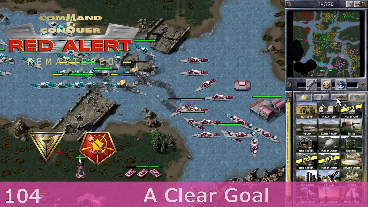 C&C Red Alert Remastered (One Clear Goal)