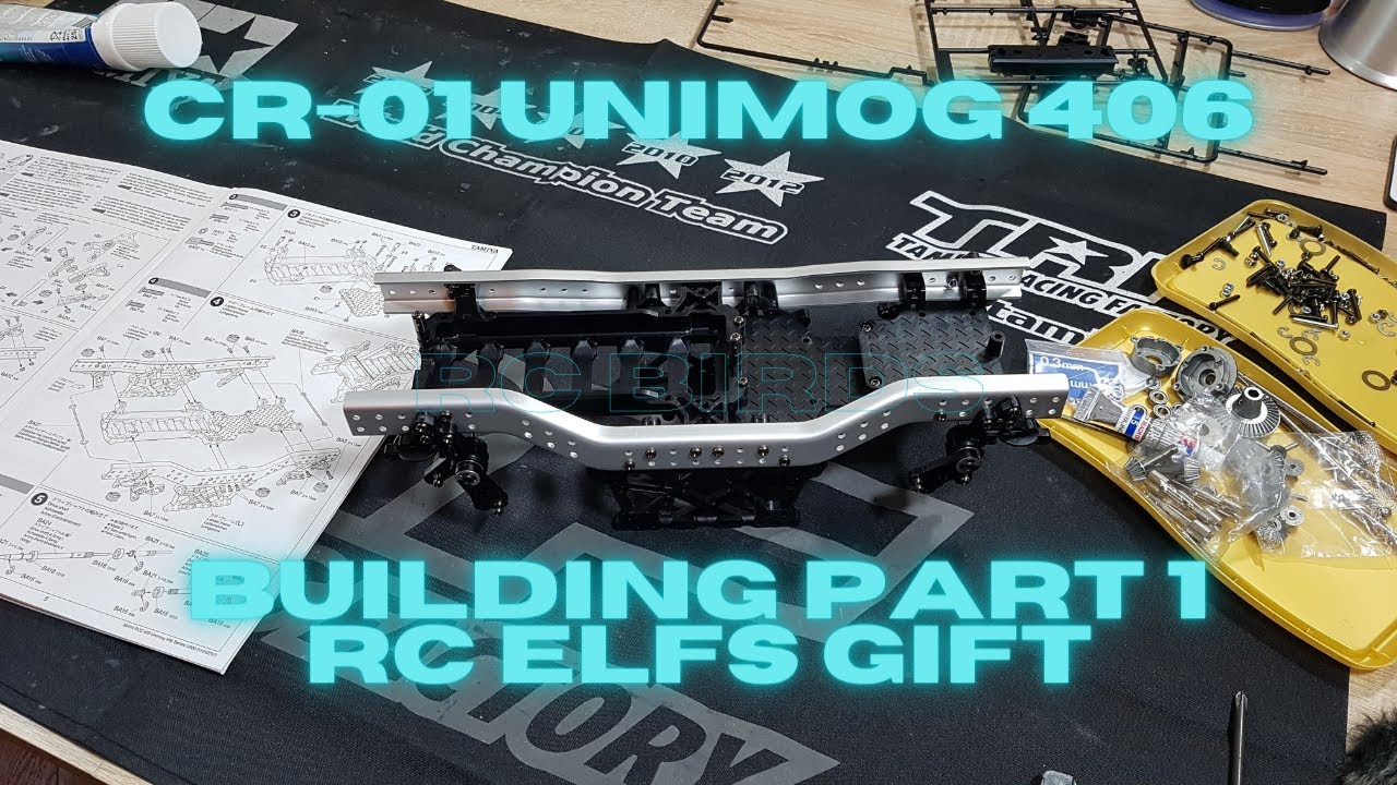 Tamiya CR-01 UNIMOG 406 Build Part 1