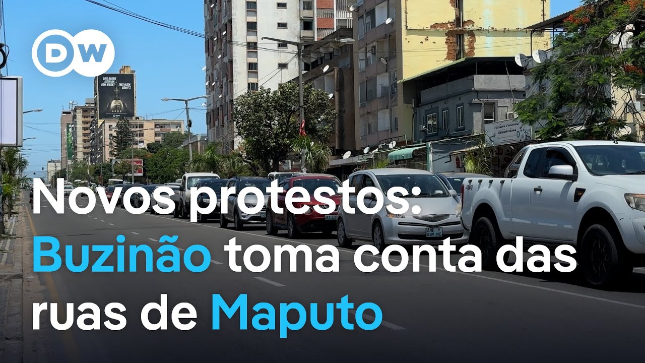 Novos protestos: Buzinão e carros parados em Maputo